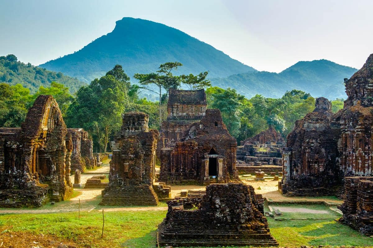 My Son Sanctuary - A Hindu Temple Complex.